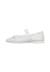 Ballerines en cuir leyci Blanc-+Noir- 3 - vertbaudet enfant 