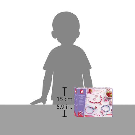 5 bijoux gourmandises à créer Violet 2 - vertbaudet enfant 