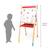 Tableau réglable en bois splash Rouge 4 - vertbaudet enfant 