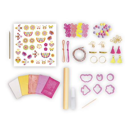 16 bijoux duo d'amitie ROSE 4 - vertbaudet enfant 