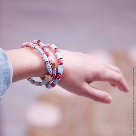 Bijoux perles de papier à créer ROSE 2 - vertbaudet enfant 