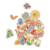Magnets dinosaures en bois fsc 24 pcs Beige - Chantier+Beige - Ferme+Beige - Fruits et Légumes+Beige - Jardin+Beige - Licornes et Dragons+Beige - Marin+Orange 13 - vertbaudet enfant 