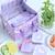 Sac à goûter isotherme Bleu+Jaune+Noir+Rose+Rouge+Vert+Violet 37 - vertbaudet enfant 