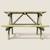 Table piquenique enfant bois traité aurea Marron 6 - vertbaudet enfant 