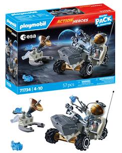 Jouet-Jeux d'imagination-City action mission d'analyse de roches et astronaute 71734