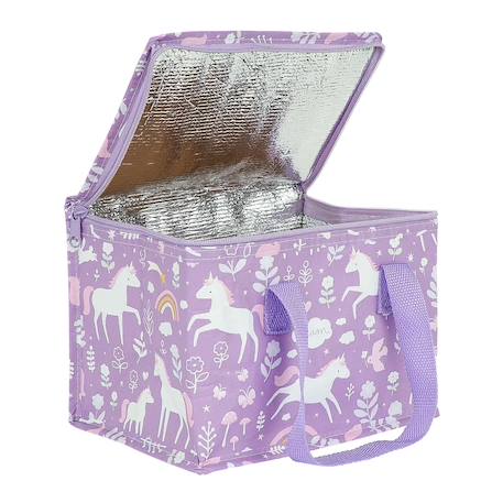 Sac à goûter isotherme Bleu+Jaune+Noir+Rose+Rouge+Vert+Violet 36 - vertbaudet enfant 