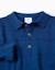 Pull en maille de coton avec lignes en relief Bleu foncé+Marrón 4 - vertbaudet enfant 