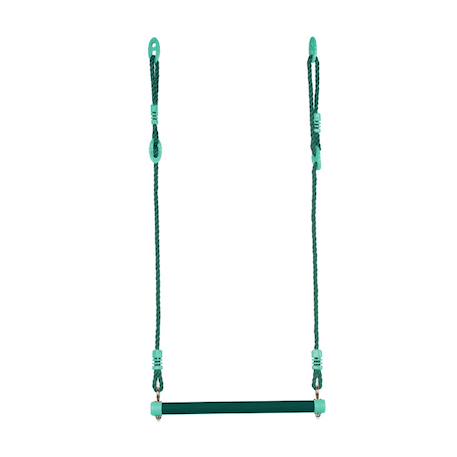 Trapèze métal réglable pour portique bois Vert olive 3 - vertbaudet enfant 