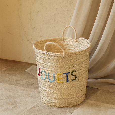 Panier de rangement 'jouets ' Naturel 1 - vertbaudet enfant 