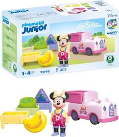 Jouet-Jeux d'imagination-Junior disney : minnie avec voiturette 71770