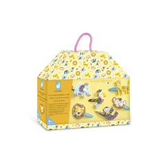 Jouet-Activités artistiques et musicales-Loisirs créatifs-6 barrettes à créer animaux exotiques