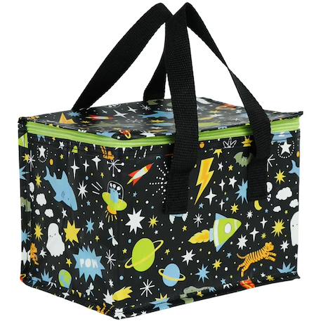 Sac à goûter isotherme Bleu+Jaune+Noir+Rose+Rouge+Vert+Violet 13 - vertbaudet enfant 