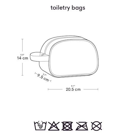 Trousse de toilette amis de la forêt Bleu+Gris+Jaune+Rose+Vert d'eau, marron, écru 10 - vertbaudet enfant 