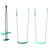 Pack cocoon 3 accessoires pour portique h195 cm 2 balançoires et 1 face à face Vert 3 - vertbaudet enfant 