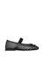 Ballerines en cuir leyci Blanc-+Noir- 6 - vertbaudet enfant 
