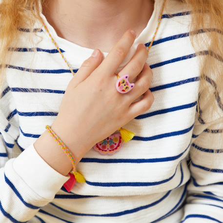 16 bijoux duo d'amitie ROSE 5 - vertbaudet enfant 