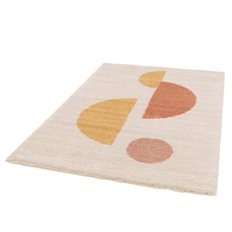 Tapis shaggy épais et confortable moon Terracotta 5 - vertbaudet enfant 