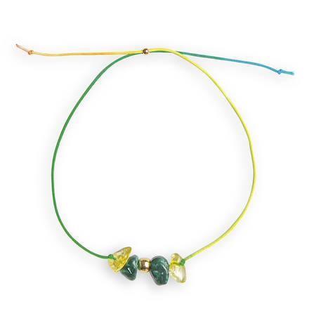 Bijoux pierre porte-bonheur à créer Vert 6 - vertbaudet enfant 