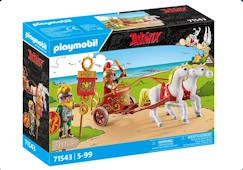 Jouet-Jeux d'imagination-Astérix  césar avec char et chevaux 71543