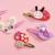 6 barrettes à créer jardin fleuri Rose 6 - vertbaudet enfant 