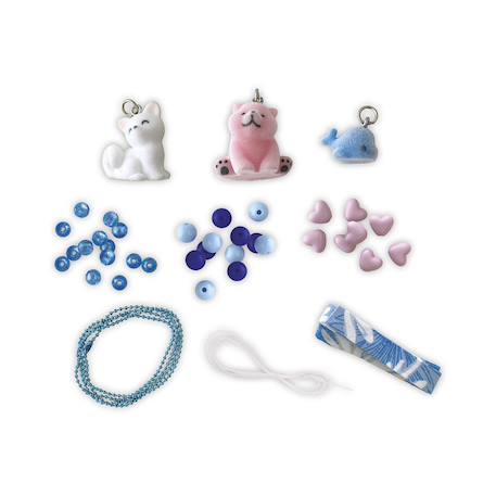 3 bijoux petits animaux à créer ROSE 4 - vertbaudet enfant 