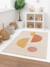 Tapis shaggy épais et confortable moon Terracotta 4 - vertbaudet enfant 