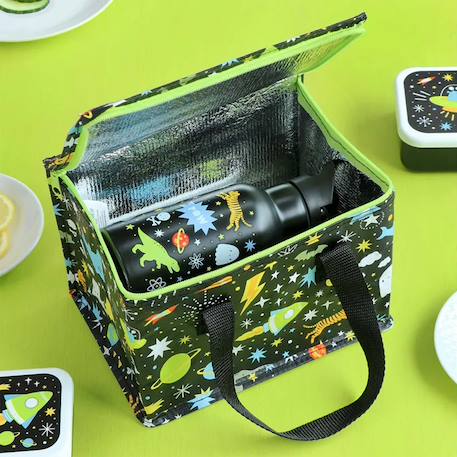 Sac à goûter isotherme Bleu+Jaune+Noir+Rose+Rouge+Vert+Violet 16 - vertbaudet enfant 