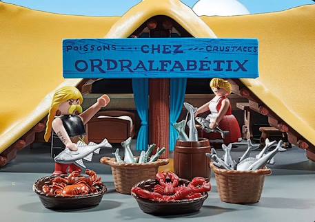 Astérix hutte d'ordralfabetix 71266 Multicolore 4 - vertbaudet enfant 