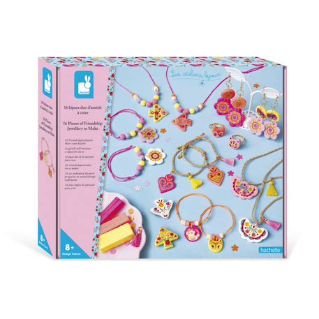 16 bijoux duo d'amitie ROSE 6 - vertbaudet enfant 