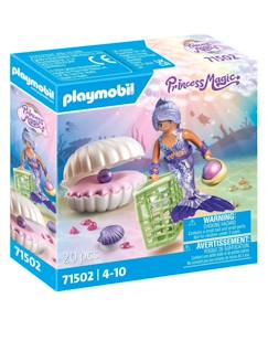 Jouet-Jeux d'imagination-Sirène avec coquillage et perle 71502