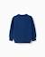 Pull en maille de coton avec lignes en relief Bleu foncé+Marrón 3 - vertbaudet enfant 
