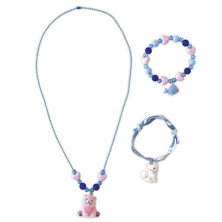 3 bijoux petits animaux à créer ROSE 3 - vertbaudet enfant 