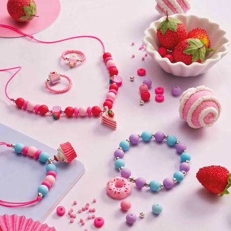 5 bijoux gourmandises à créer Violet 5 - vertbaudet enfant 