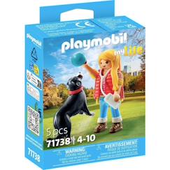 Jouet-Jeux d'imagination-My life jeune fille avec chien de montagne 71738
