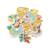 Magnets tropicaux en bois fsc 24 pièces Jaune 2 - vertbaudet enfant 
