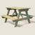 Table piquenique enfant bois traité aurea Marron 2 - vertbaudet enfant 