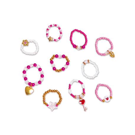 Bagues en perles à créer - lovely ROSE 4 - vertbaudet enfant 