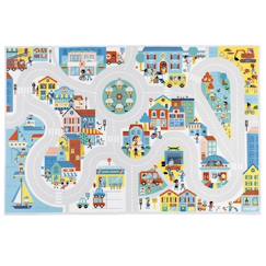 Jouet-Premier âge-Tapis de jeu enfant avec circuit , la ville