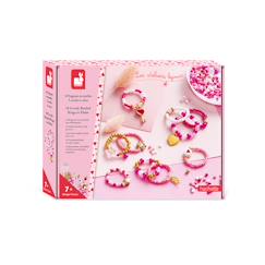 Jouet-Activités artistiques et musicales-Bagues en perles à créer - lovely