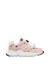 Sneakers en simili cuir et tissu technique yamano 3 junior. Rose poudré-noir 1 - vertbaudet enfant 