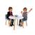 Table et chaises pour enfant banquise Blanc / bleu 3 - vertbaudet enfant 