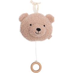 Jouet-Premier âge-Peluche musicale teddy bear naturel