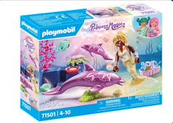 Jouet-Jeux d'imagination-Princess magic sirène avec dauphins 71501