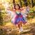 Déguisement enfant – robe de fée papillon avec ailes et serre-tête Bleu 1 - vertbaudet enfant 