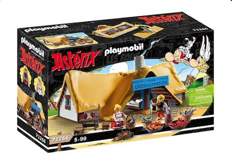 Astérix hutte d'ordralfabetix 71266 Multicolore 1 - vertbaudet enfant 