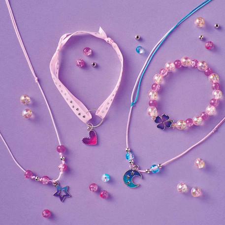 4 bijoux d'humeur à créer ROSE 5 - vertbaudet enfant 
