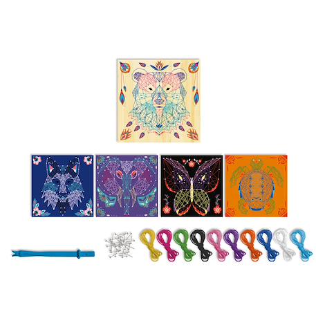 Fils tendus animaux Rose 3 - vertbaudet enfant 
