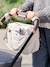 Sac de poussette matelassé sable+vert 3 - vertbaudet enfant 