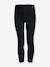 Leggings fille unies Happy Girls noir 1 - vertbaudet enfant 