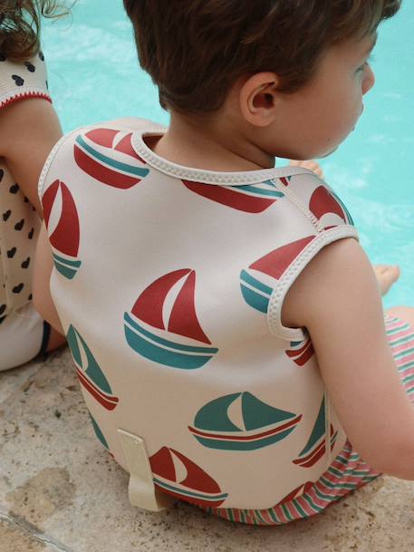 Gilet de flottaison enfant bateau beige 4 - vertbaudet enfant 